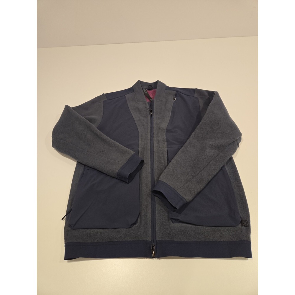 Lululemon Men's Lab Siffra Hybrid Bomber Jacket Small  Merino Wool Blend Fleece